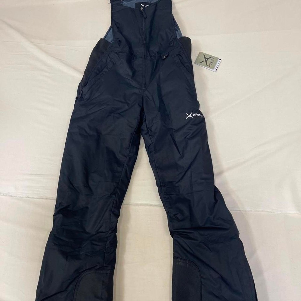 ARCTIX black insulated snow bib overalls
